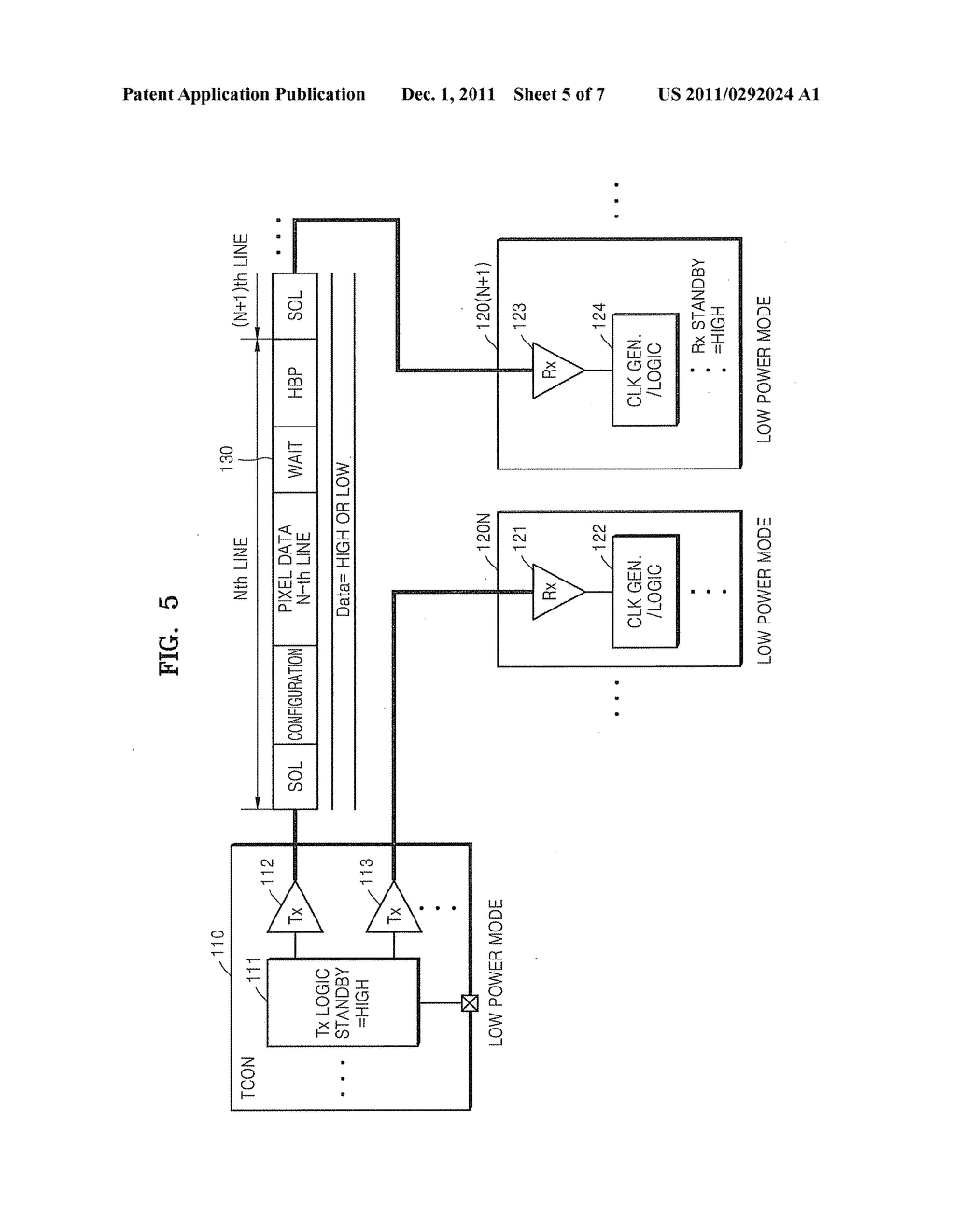 Mode Conversion Method, And Display Driving Integrated Circuit And Image     Processing System Using The Method - diagram, schematic, and image 06