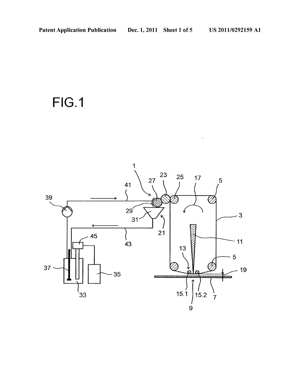 PRINTING MACHINE AND METHOD FOR PRINTING A SUBSTRATE - diagram, schematic, and image 02