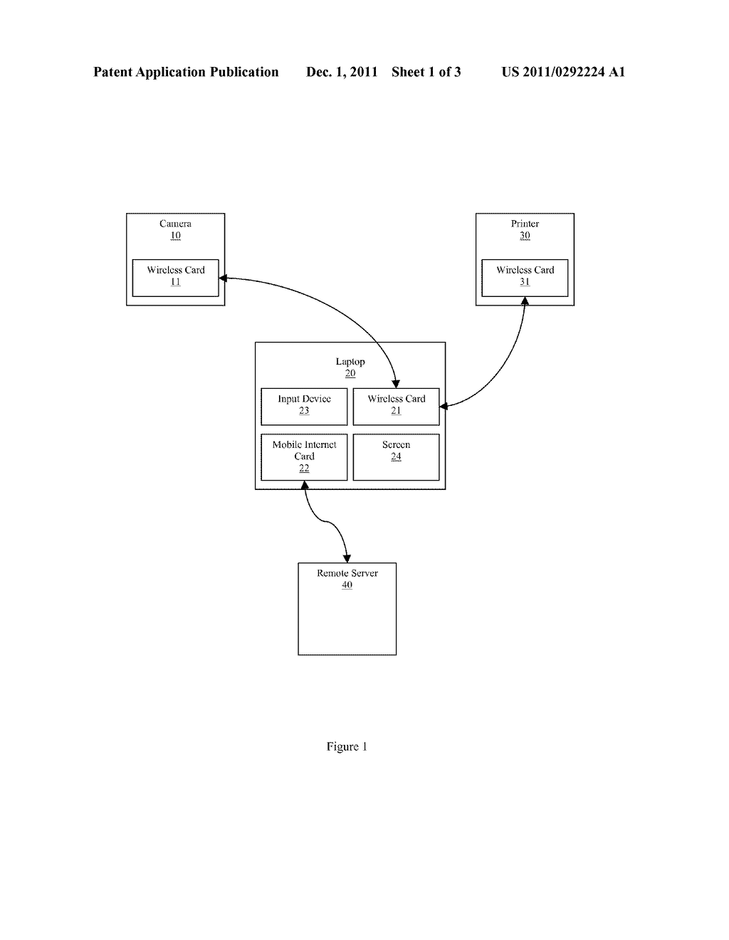System for remote processing, printing, and uploading of digital images to     a remote server via wireless connections - diagram, schematic, and image 02