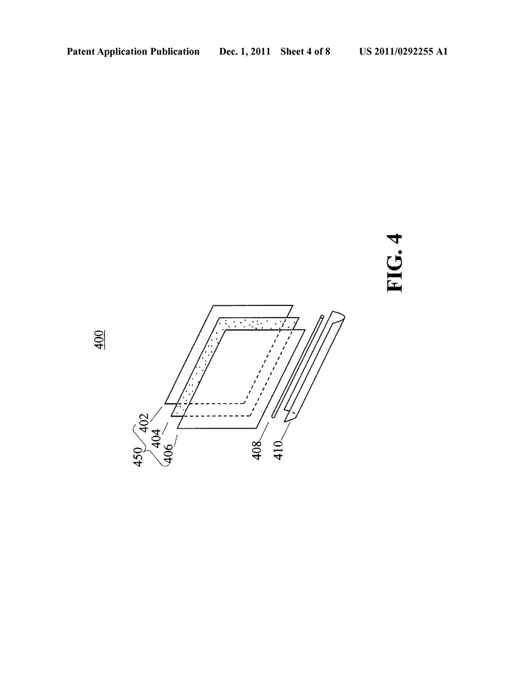 CAMERA PLACED BEHIND A DISPLAY WITH A TRANSPARENT BACKLIGHT - diagram, schematic, and image 05