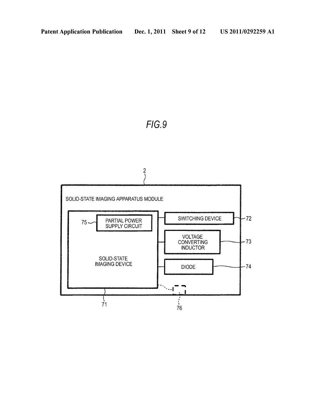 POWER SUPPLY CIRCUIT, INTEGRATED CIRCUIT DEVICE, SOLID-STATE IMAGING     APPARATUS, AND ELECTRONIC APPARATUS - diagram, schematic, and image 10