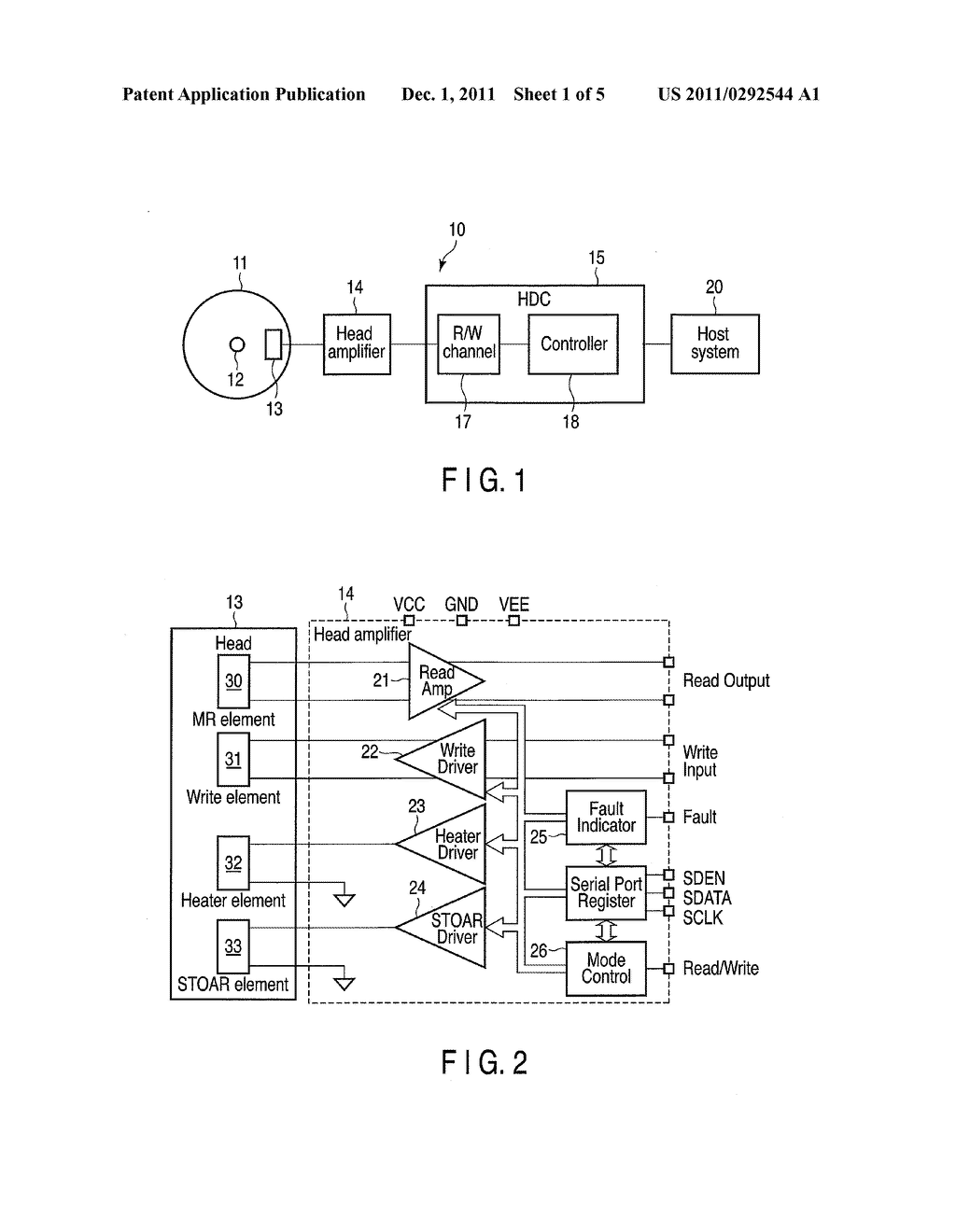 HEAD IC AND MAGNETIC DISK APPARATUS HAVING MICROWAVE ASSISTANCE FUNCTION - diagram, schematic, and image 02