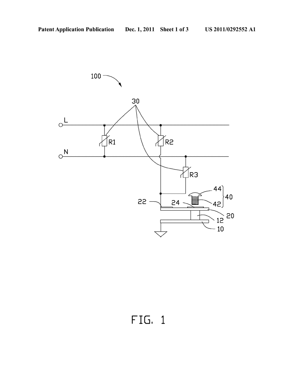 OVER-VOLTAGE PROTECTION DEVICE - diagram, schematic, and image 02