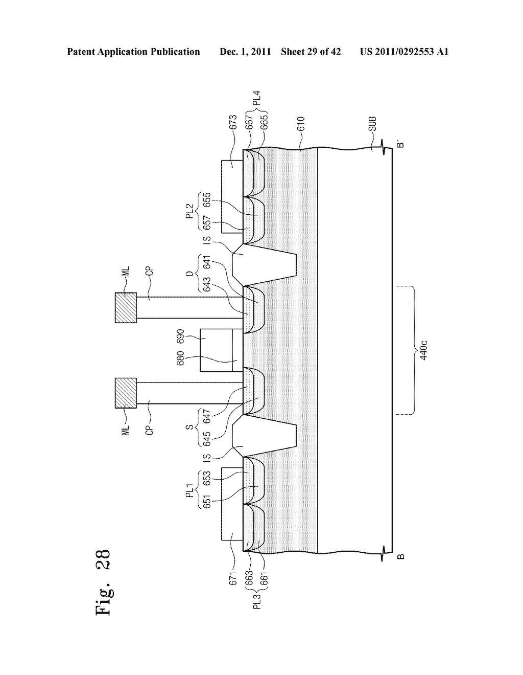 INTEGRATED CIRCUIT DEVICE AND ELECTROSTATIC DISCHARGE PROTECTING CIRCUIT     THEREOF - diagram, schematic, and image 30