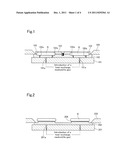 TRAY FOR TRANSPORTING WAFERS AND METHOD FOR FIXING WAFERS ONTO THE TRAY diagram and image