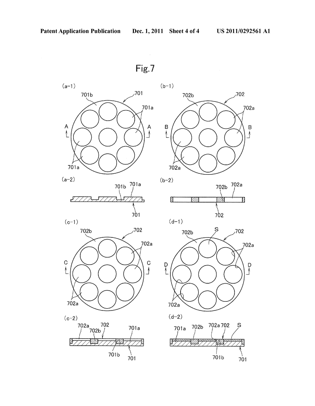 TRAY FOR TRANSPORTING WAFERS AND METHOD FOR FIXING WAFERS ONTO THE TRAY - diagram, schematic, and image 05