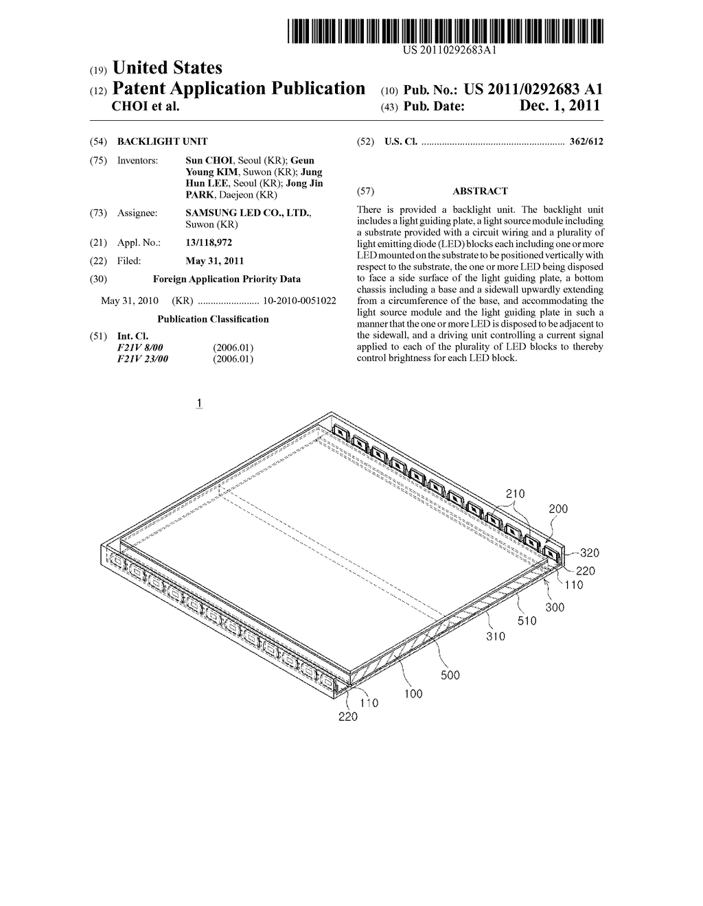 BACKLIGHT UNIT - diagram, schematic, and image 01