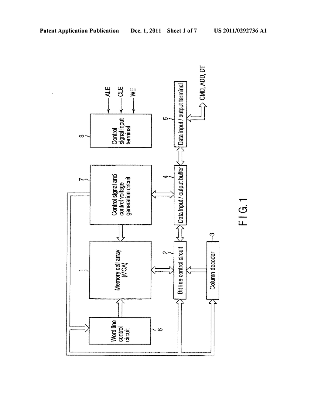 SEMICONDUCTOR MEMORY DEVICE AND CONTROL METHOD THEREOF - diagram, schematic, and image 02