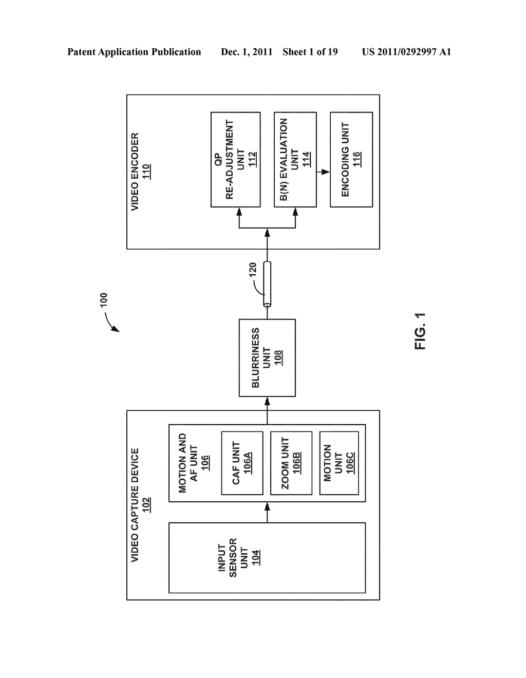 CONTROL OF VIDEO ENCODING BASED ON IMAGE CAPTURE PARAMETERS - diagram, schematic, and image 02