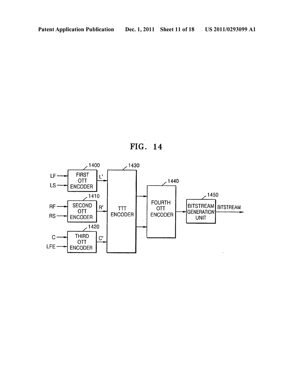 System, medium and method of encoding/decoding multi-channel audio signals - diagram, schematic, and image 12