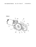 CAM DRIVING MECHANISM, AND BELT TRANSPORTING APPARATUS AND IMAGE FORMING     APPARATUS THEREWITH diagram and image