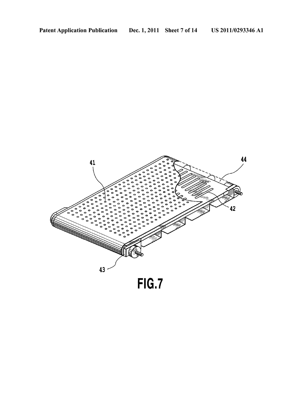 CONVEYING DEVICE AND PRINTING APPARATUS USING SAME - diagram, schematic, and image 08