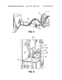 Scraping, Hauling and compacting machine diagram and image