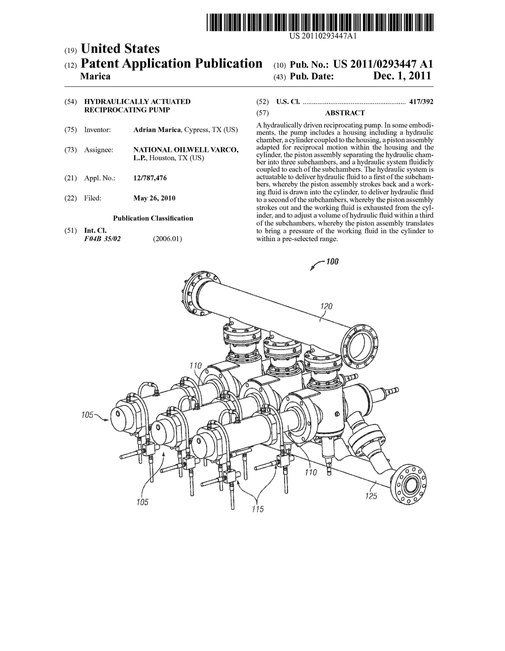 Hydraulically Actuated Reciprocating Pump - diagram, schematic, and image 01