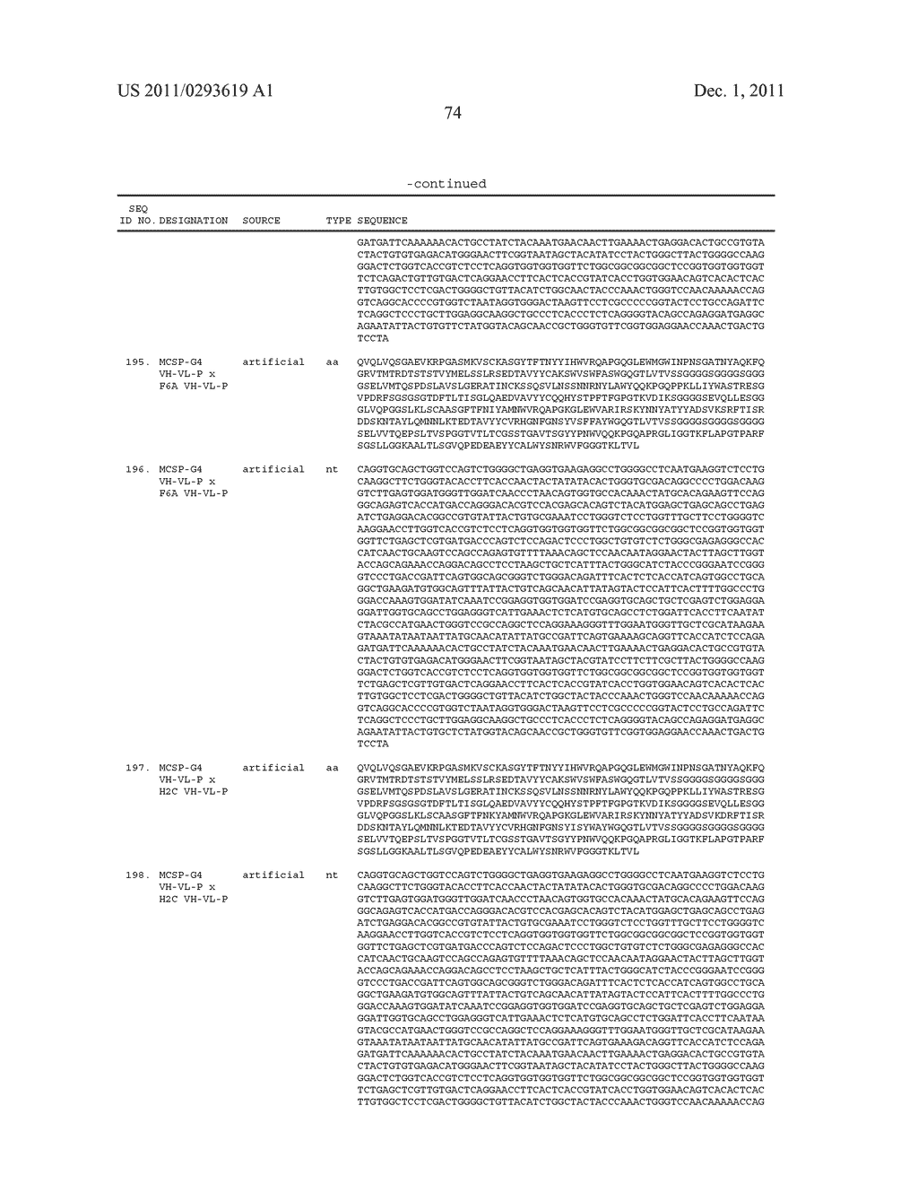 CROSS-SPECIES-SPECIFIC PSMAxCD3 BISPECIFIC SINGLE CHAIN ANTIBODY - diagram, schematic, and image 190