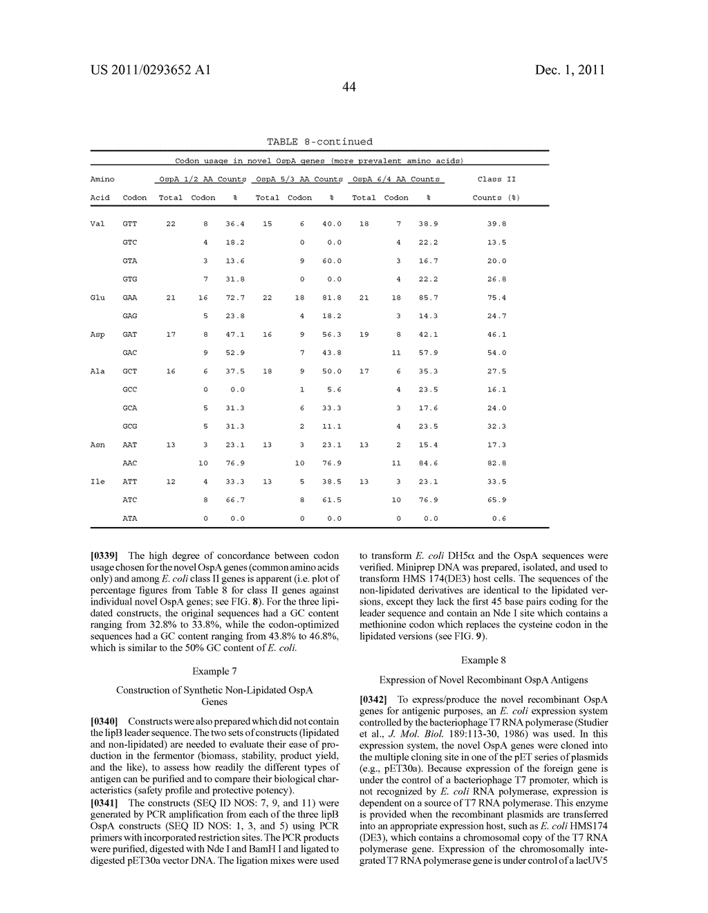 CHIMERIC OSPA GENES, PROTEINS, AND METHODS OF USE THEREOF - diagram, schematic, and image 75