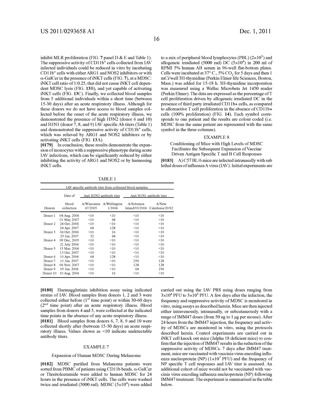 USE OF INKT OR TLR AGONISTS FOR PROTECTING AGAINST OR TREATING A DISEASE     SUCH AS ACUTE INFECTION OR CANCER - diagram, schematic, and image 56