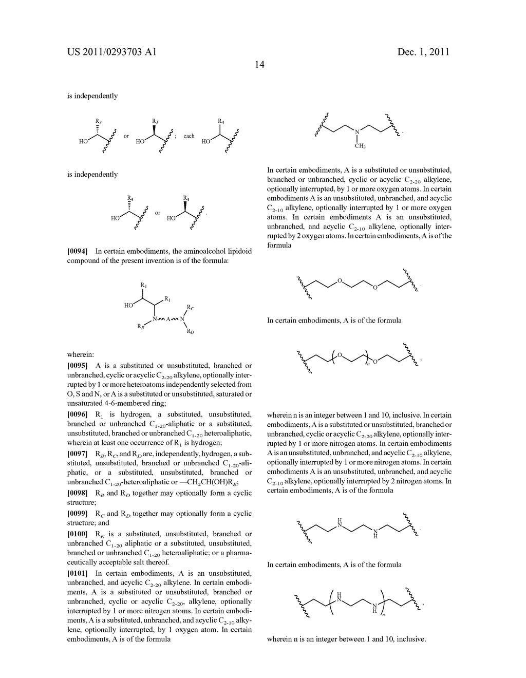 AMINOALCOHOL LIPIDOIDS AND USES THEREOF - diagram, schematic, and image 43