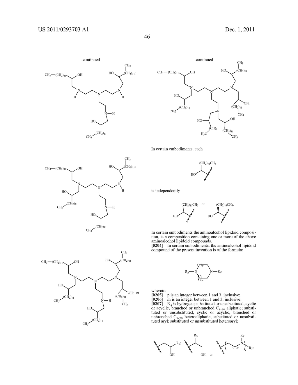 AMINOALCOHOL LIPIDOIDS AND USES THEREOF - diagram, schematic, and image 75