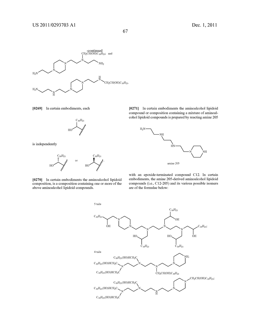 AMINOALCOHOL LIPIDOIDS AND USES THEREOF - diagram, schematic, and image 96