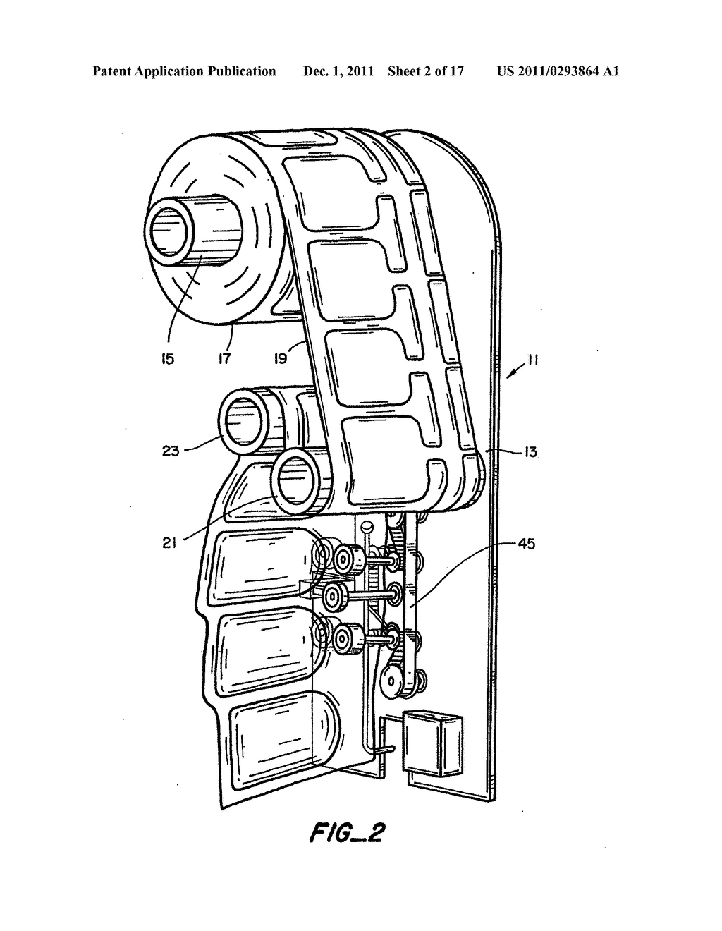 Apparatus For Inflating And Sealing Pillows In Packaging Cushions - diagram, schematic, and image 03