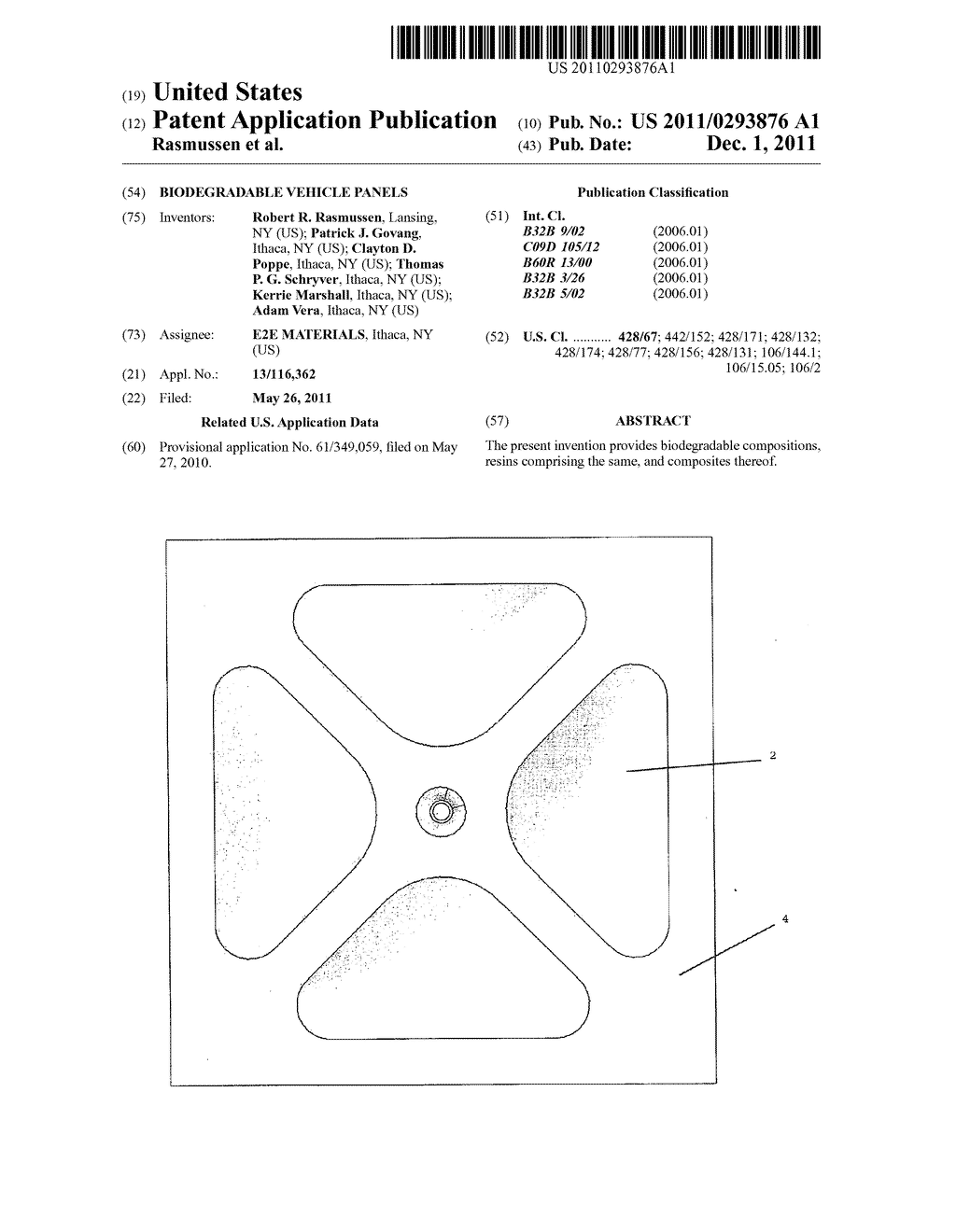 BIODEGRADABLE VEHICLE PANELS - diagram, schematic, and image 01