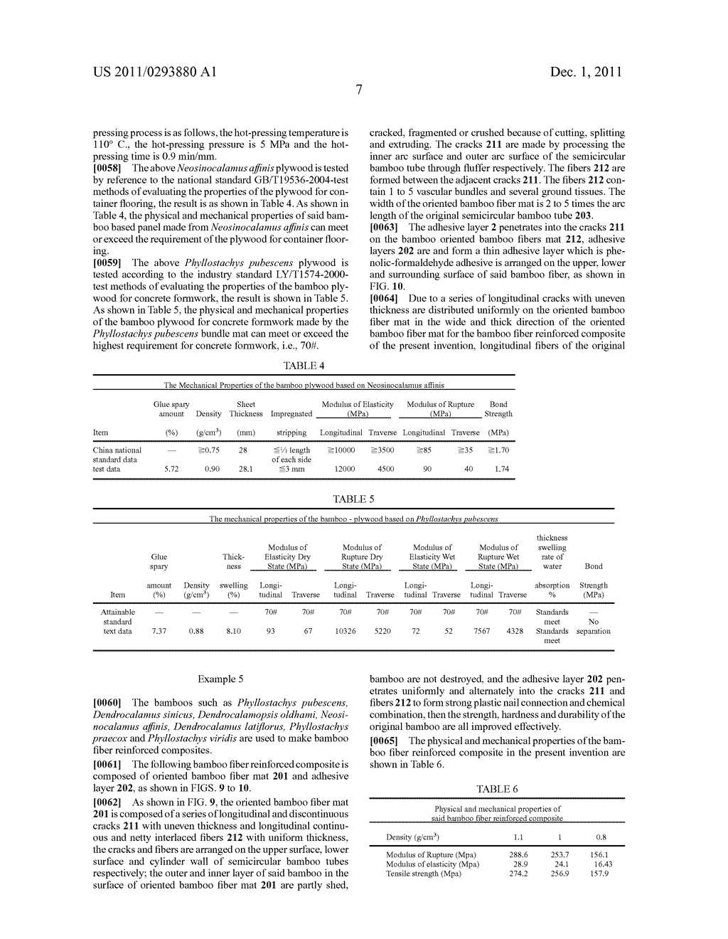 BAMBOO ARTIFICIAL BOARD AND PRODUCING METHOD THEREOF - diagram, schematic, and image 12