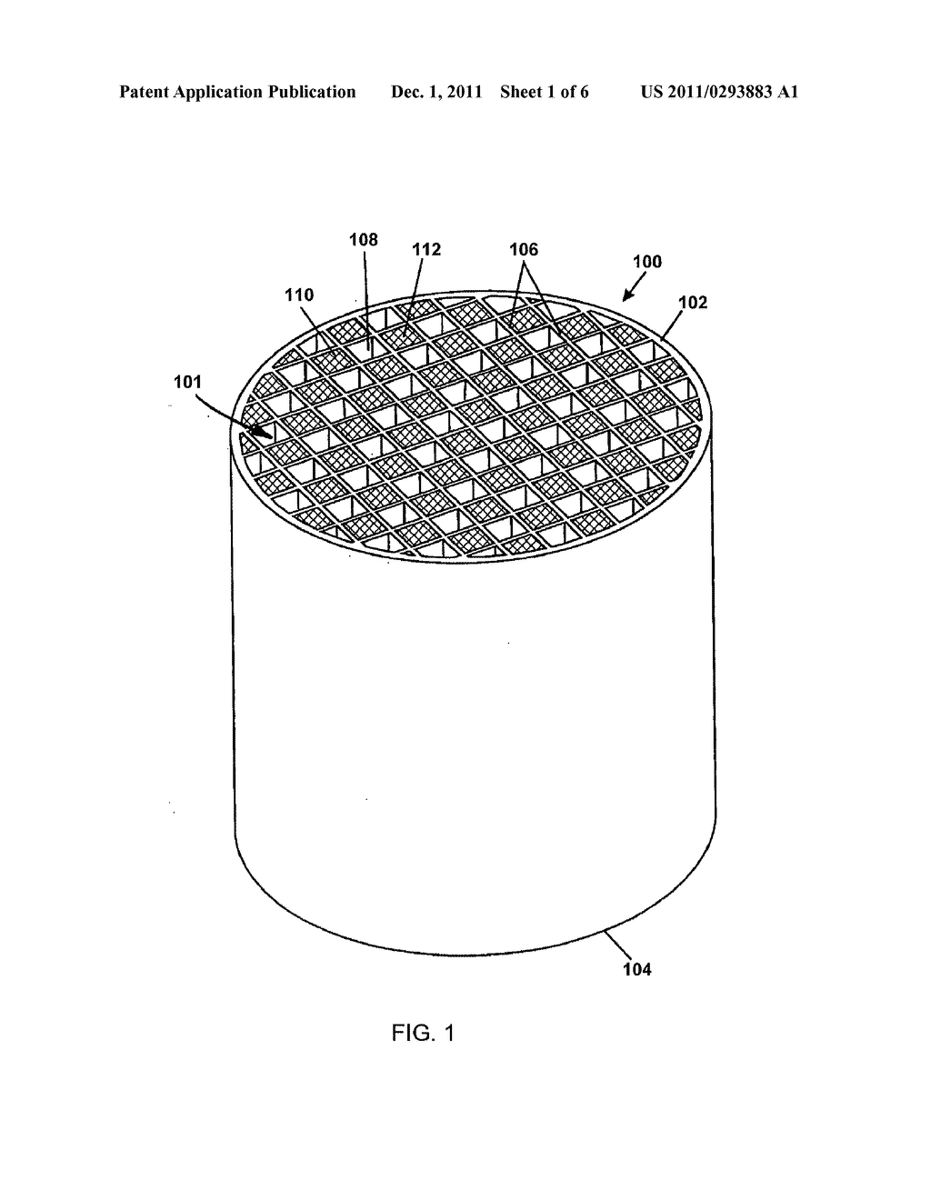 Cordierite Porous Ceramic Honeycomb Articles - diagram, schematic, and image 02