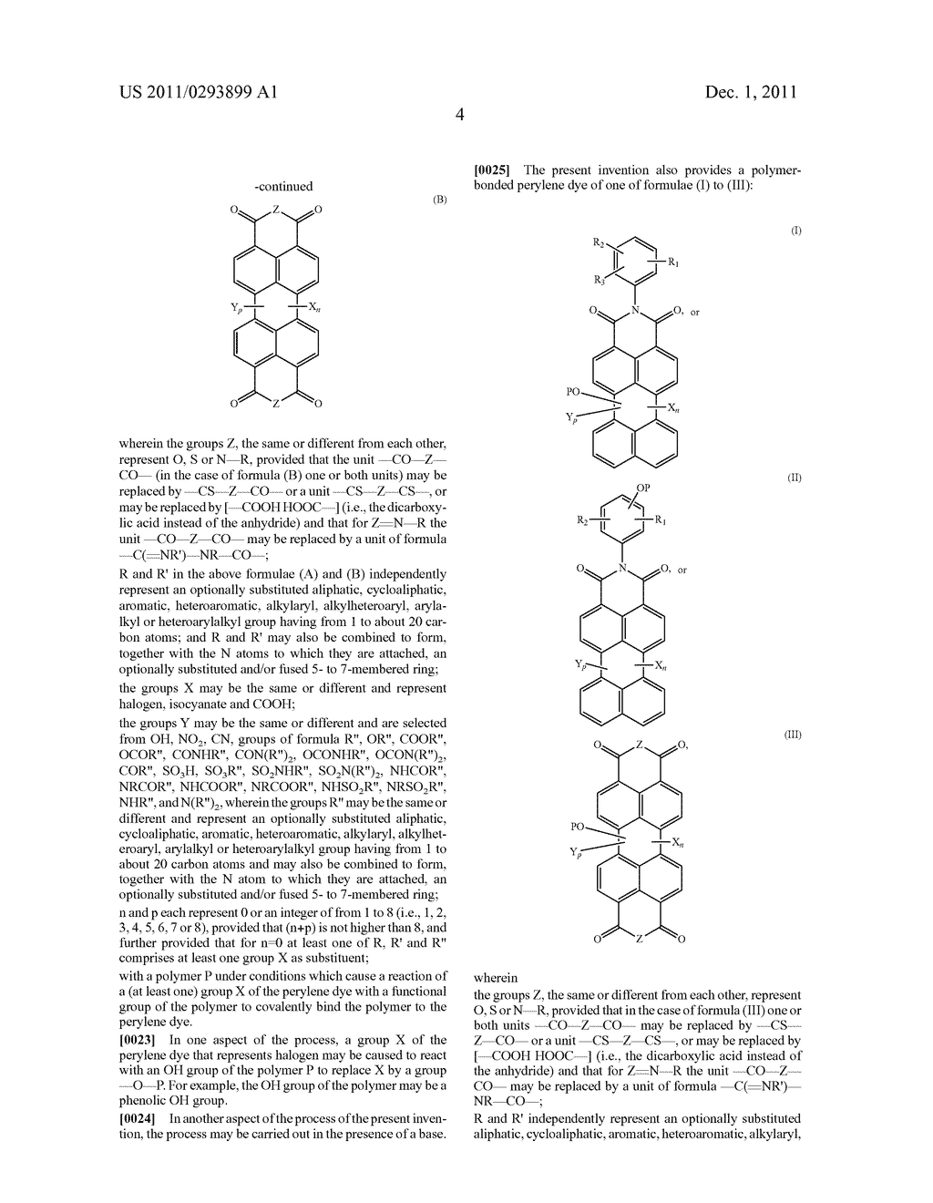 POLYMER-BONDED PERYLENE DYES AND COMPOSITIONS CONTAINING SAME - diagram, schematic, and image 05