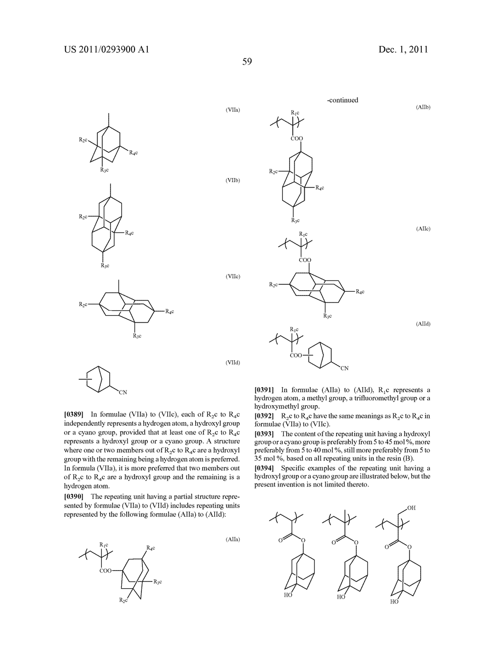 ACTINIC RAY-SENSITIVE OR RADIATION-SENSITIVE RESIN COMPOSITION, AND RESIST     FILM AND PATTERN FORMING METHOD USING THE SAME - diagram, schematic, and image 60