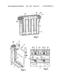 Heat Transfer Module for Battery Cells and Battery Assembly Therewith diagram and image