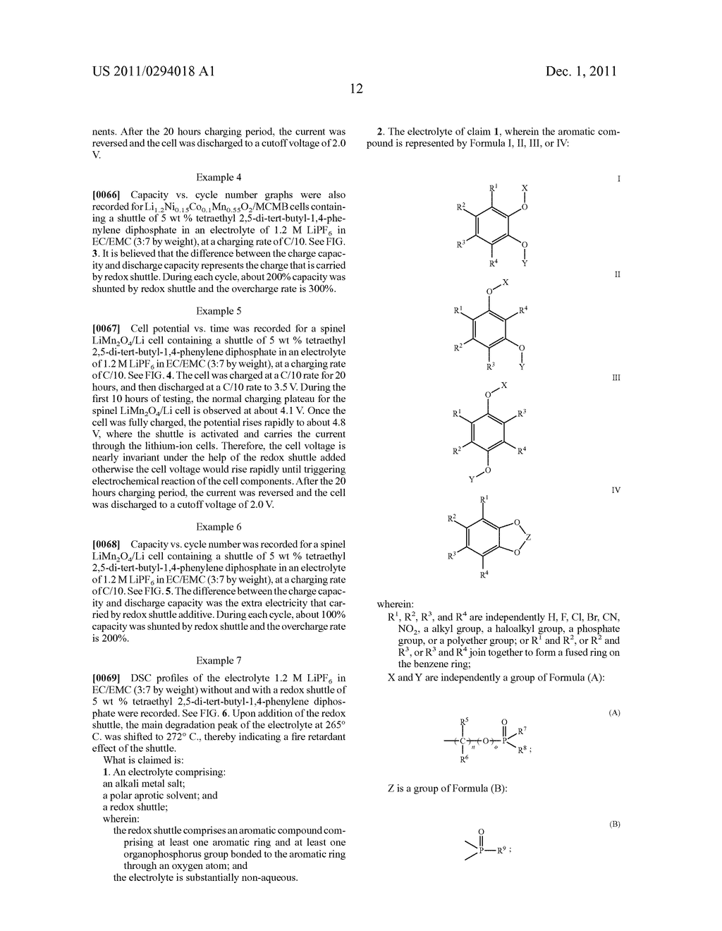 REDOX SHUTTLES FOR HIGH VOLTAGE CATHODES - diagram, schematic, and image 19