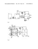 Device for Providing a Carrier Gas Containing a Fuel, and Fuel Cell     Comprising Such a Device diagram and image