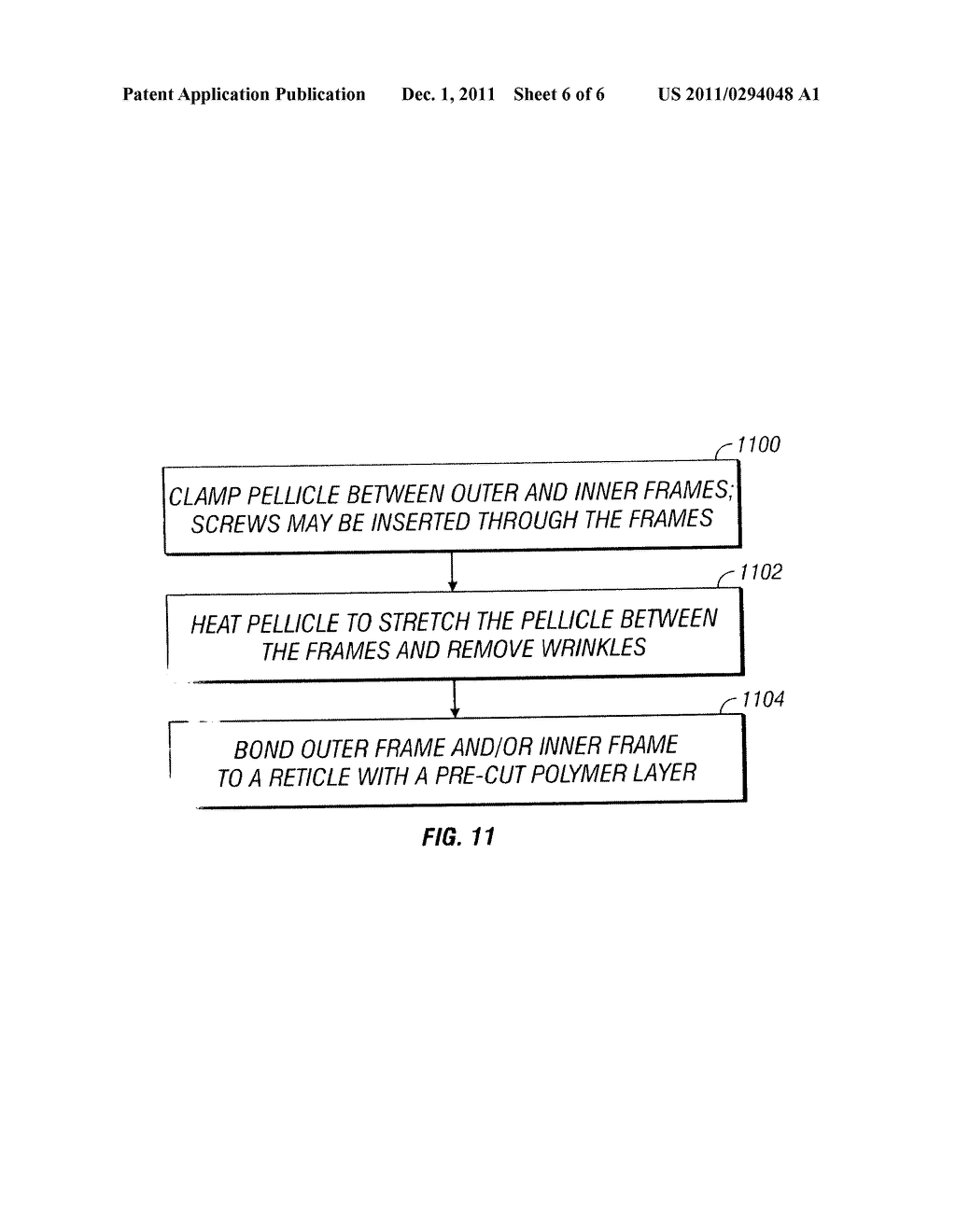 MOUNTING A PELLICLE TO A FRAME - diagram, schematic, and image 07