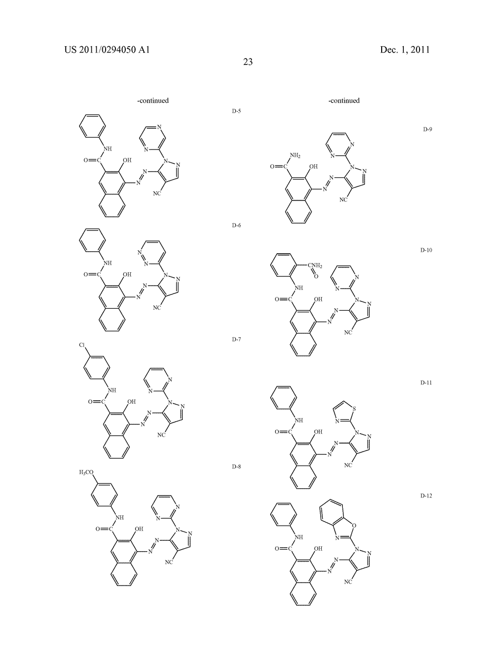 PIGMENT DISPERSION COMPOSITION, RED COLORED COMPOSITION, COLORED CURABLE     COMPOSITION, COLOR FILTER FOR A SOLID STATE IMAGING DEVICE AND METHOD FOR     PRODUCING THE SAME, AND SOLID STATE IMAGING DEVICE - diagram, schematic, and image 24