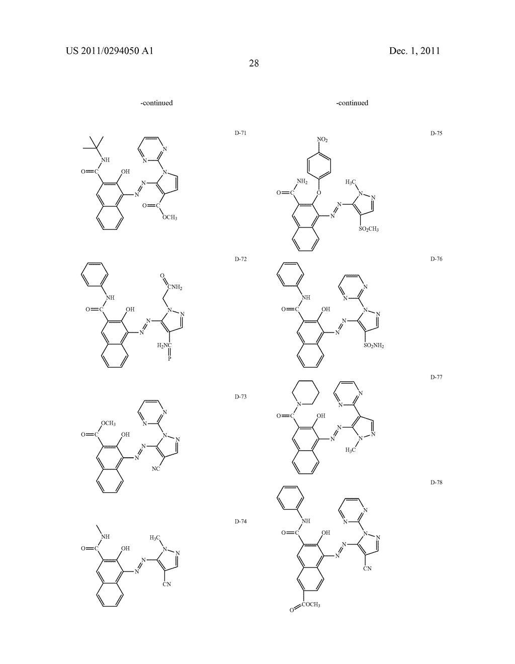 PIGMENT DISPERSION COMPOSITION, RED COLORED COMPOSITION, COLORED CURABLE     COMPOSITION, COLOR FILTER FOR A SOLID STATE IMAGING DEVICE AND METHOD FOR     PRODUCING THE SAME, AND SOLID STATE IMAGING DEVICE - diagram, schematic, and image 29