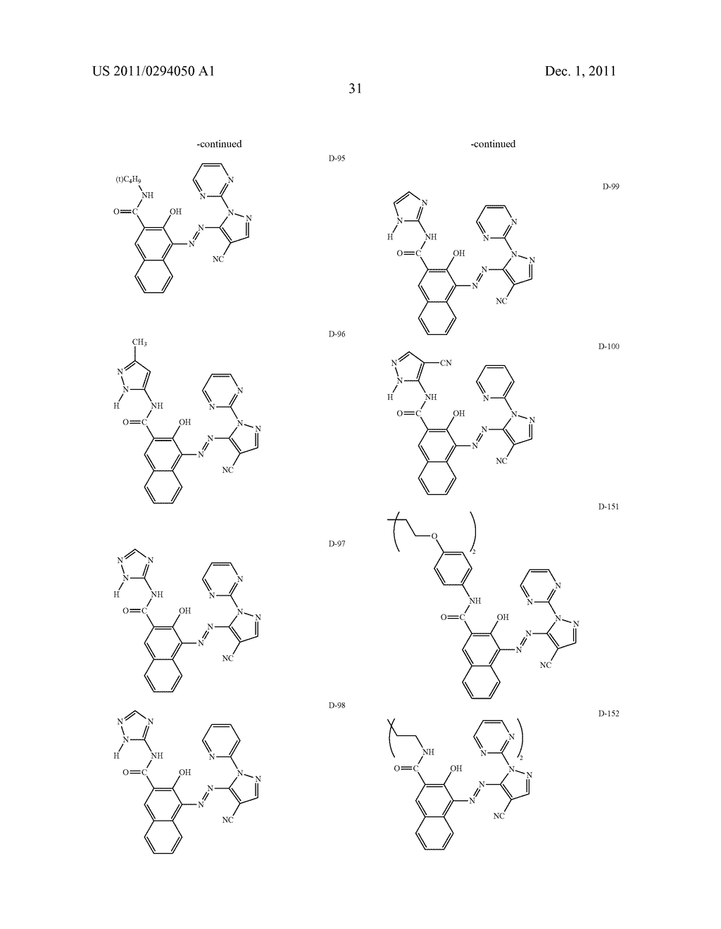 PIGMENT DISPERSION COMPOSITION, RED COLORED COMPOSITION, COLORED CURABLE     COMPOSITION, COLOR FILTER FOR A SOLID STATE IMAGING DEVICE AND METHOD FOR     PRODUCING THE SAME, AND SOLID STATE IMAGING DEVICE - diagram, schematic, and image 32