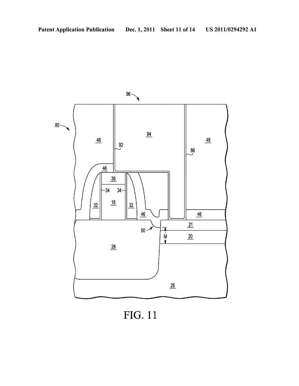 METHOD OF FORMING A SHARED CONTACT IN A SEMICONDUCTOR DEVICE - diagram, schematic, and image 12