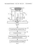 METHOD AND SYSTEM FOR PROVIDING AN ELECTRONIC LAPPING GUIDE CORRESPONDING     TO A NEAR-FIELD TRANSDUCER OF AN ENERGY ASSISTED MAGNETIC RECORDING     TRANSDUCER diagram and image