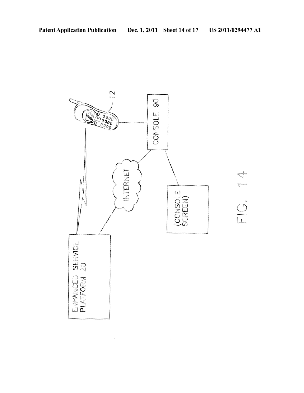 SYSTEM AND METHOD FOR PROVIDING MOBILE DEVICE SERVICES USING SMS     COMMUNICATIONS - diagram, schematic, and image 15