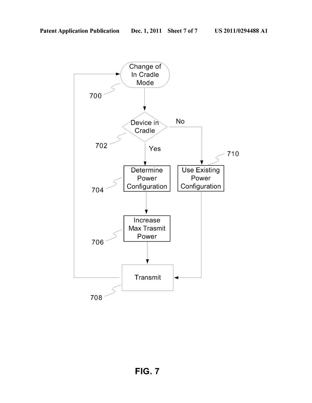 SYSTEM AND METHOD OF CONTROLLING TRANSMIT POWER FOR MOBILE WIRELESS     DEVICES WITH MULTI-MODE OPERATION OF ANTENNA - diagram, schematic, and image 08