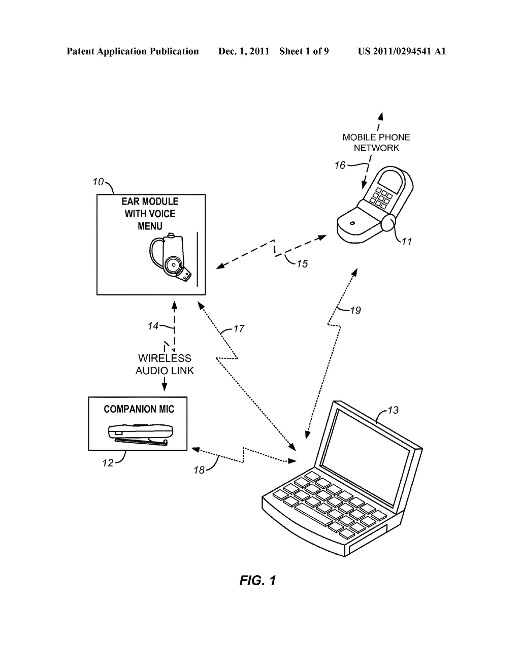 Method for Generating Audible Location Alarm from Ear Level Device - diagram, schematic, and image 02