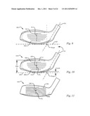 HOLLOW GOLF CLUB HEAD diagram and image