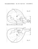 HOLLOW GOLF CLUB HEAD diagram and image