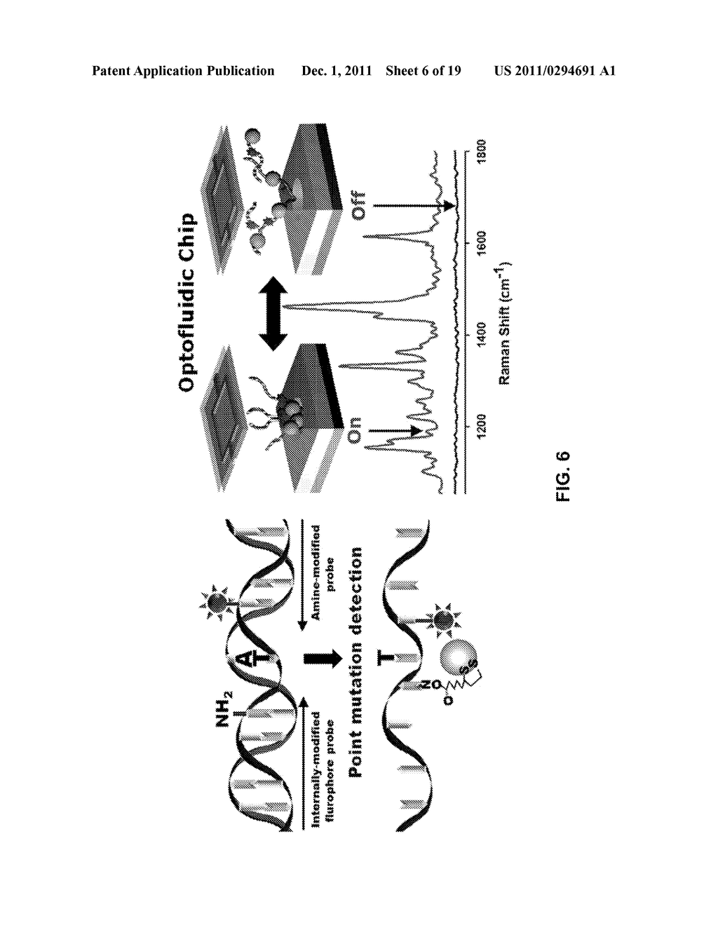 ENHANCED ON-CHIP SERS BASED BIOMOLECULAR DETECTION USING     ELECTROKINETICALLY ACTIVE MICROWELLS - diagram, schematic, and image 07