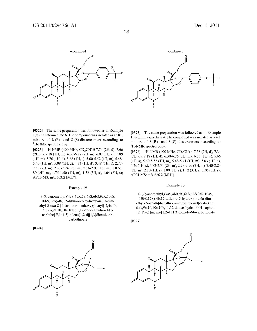 16 Alpha, 17 Alpha-Acetal Glucocorticosteroidal Derivatives and their Use - diagram, schematic, and image 29