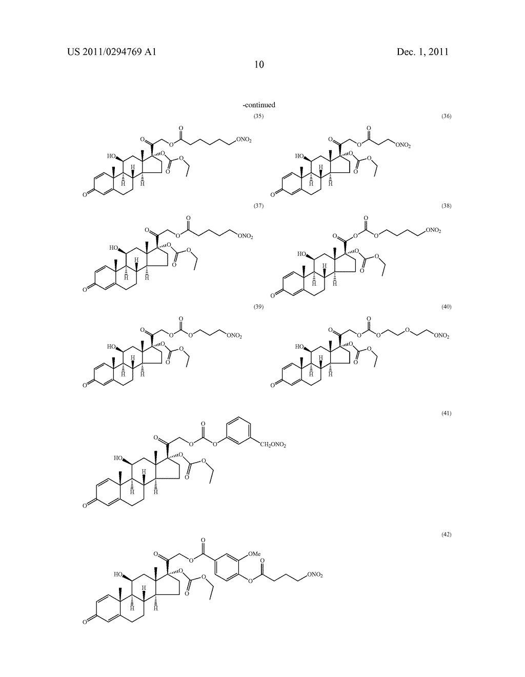 NITROOXY DERIVATIVES OF GLUCOCORTICOIDS - diagram, schematic, and image 11