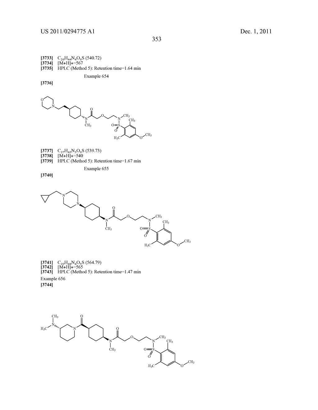 NOVEL COMPOUNDS - diagram, schematic, and image 354