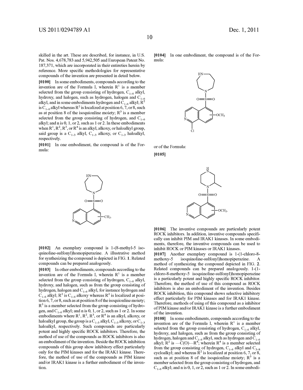 COMPOUNDS FOR RHO KINASE INHIBITION AND FOR IMPROVING LEARNING AND MEMORY - diagram, schematic, and image 32