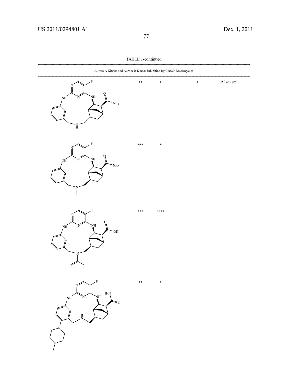 MACROCYCLICS PYRIMIDINES AS AURORA KINASE INHIBITORS - diagram, schematic, and image 85